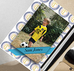 Custom trading cards mockup