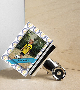 Custom magazine cover example